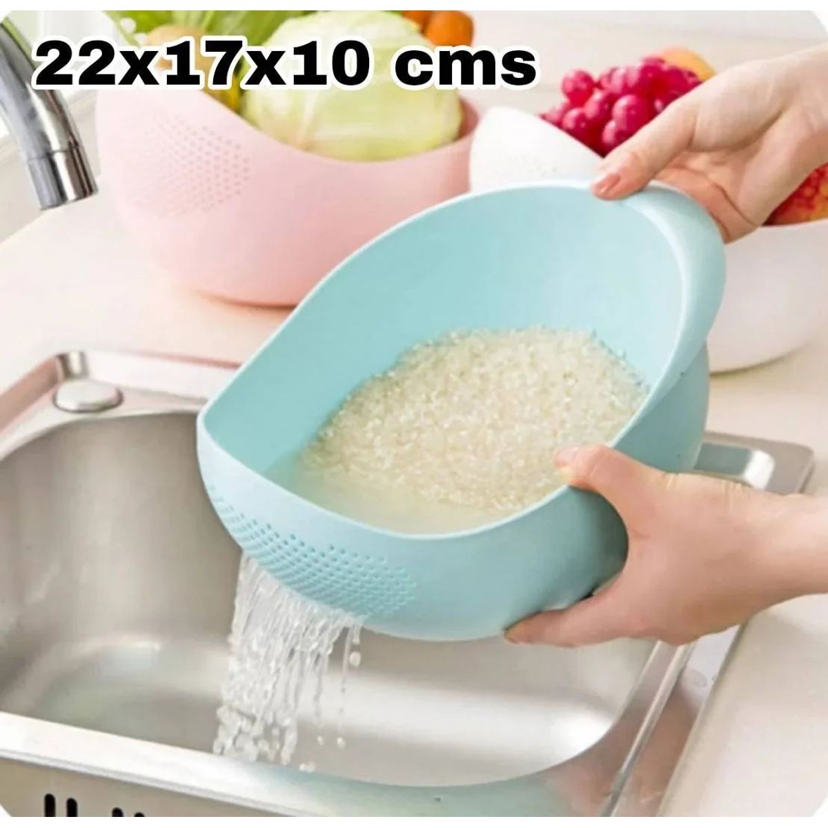 GENERICO - COLADOR ARROZ - LEGUMBRES PARA OLLA