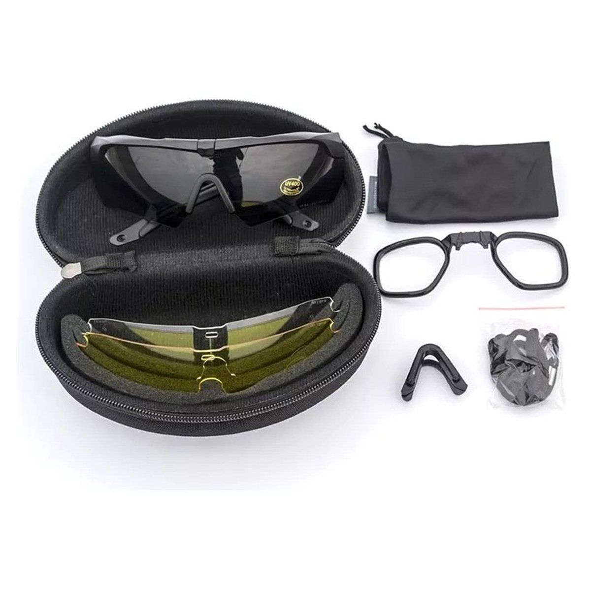 BITART - Lentes Tácticos Deportivos Militar Uv Gafa Segura Monta?ismo