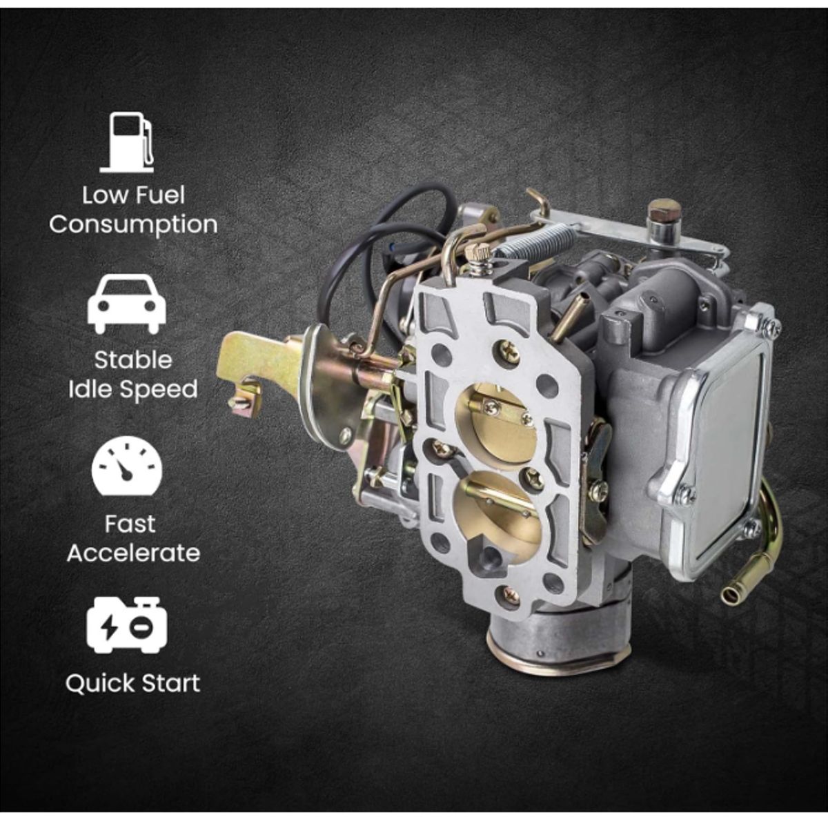 KUANGYE - Carburado Para Chevrolet Luv Nissan 2.3 1988 Al 1996