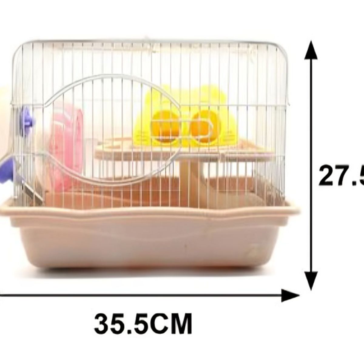 OEM - Jaula para Ratas 35.5x26.6x27.5 cm