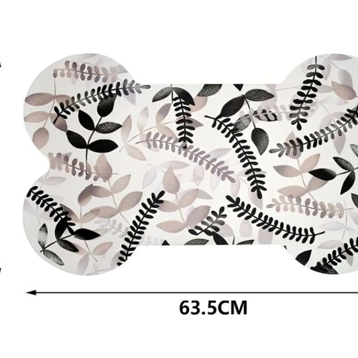 OEM - Almohadilla para Mascotas Blanco y Gris 635x381 cm