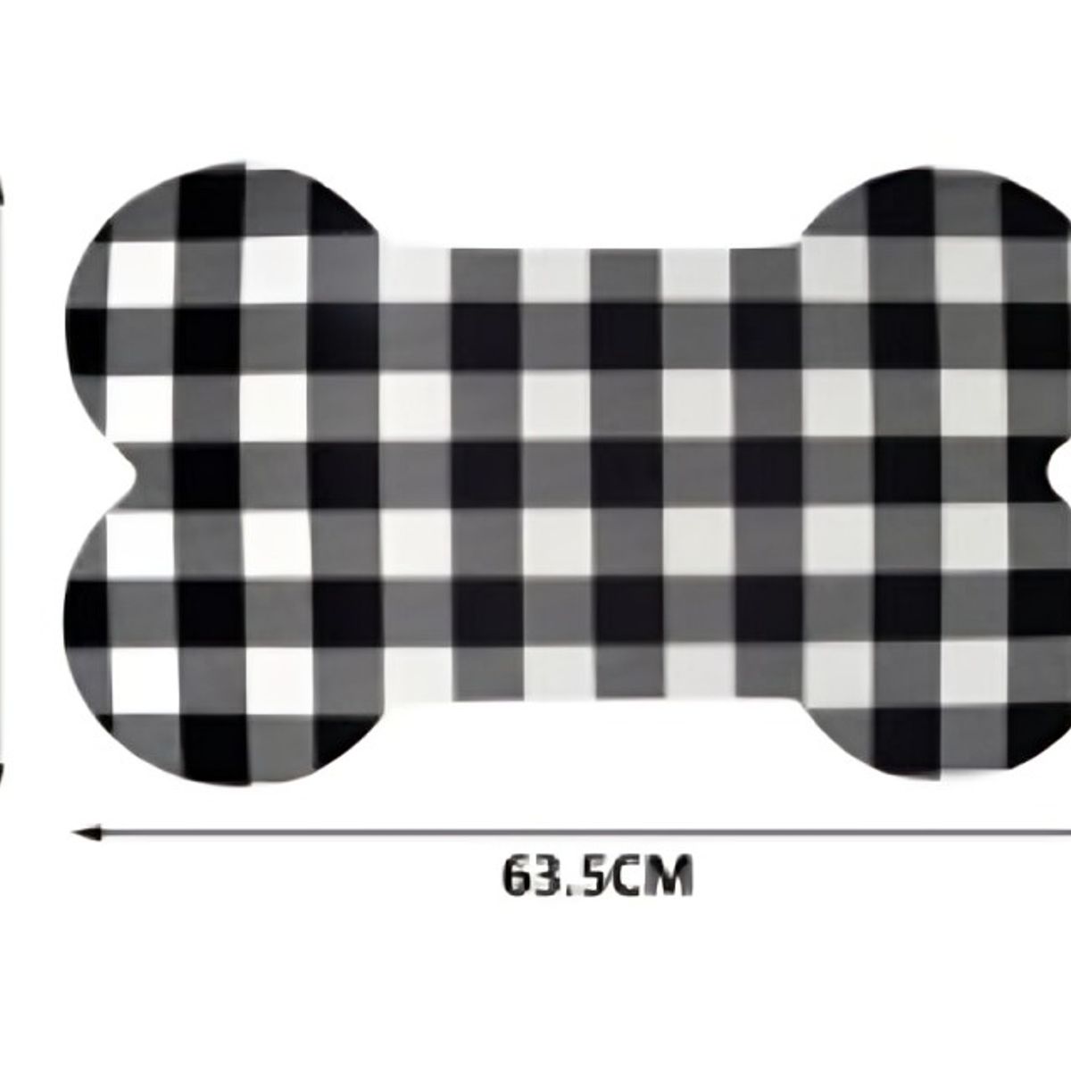 OEM - Almohadilla para Mascotas Cuadros 635x381 cm