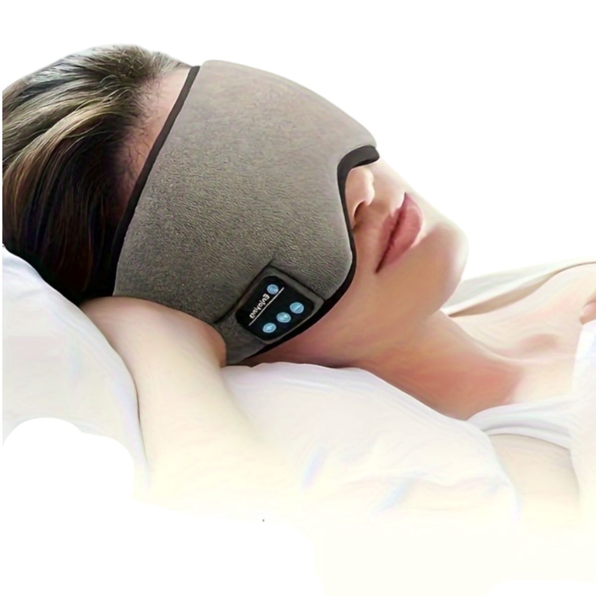 INVENCIBLE - ANTIFAZ CUBRE OJOS PARA DORMIR BLUETOOTH MUSICA NC46