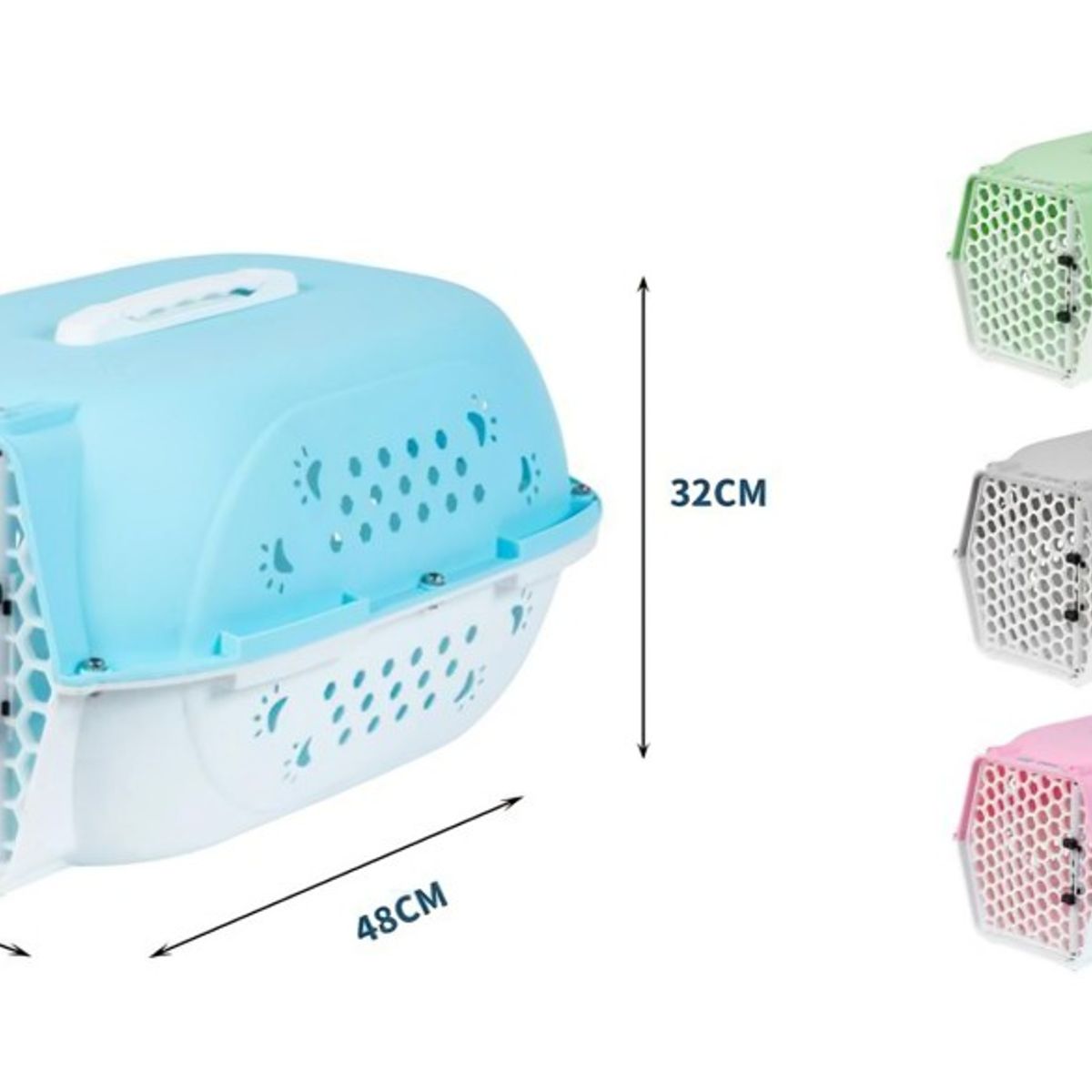 OEM - Caja de Aire para Mascotas 48x32x27 cm