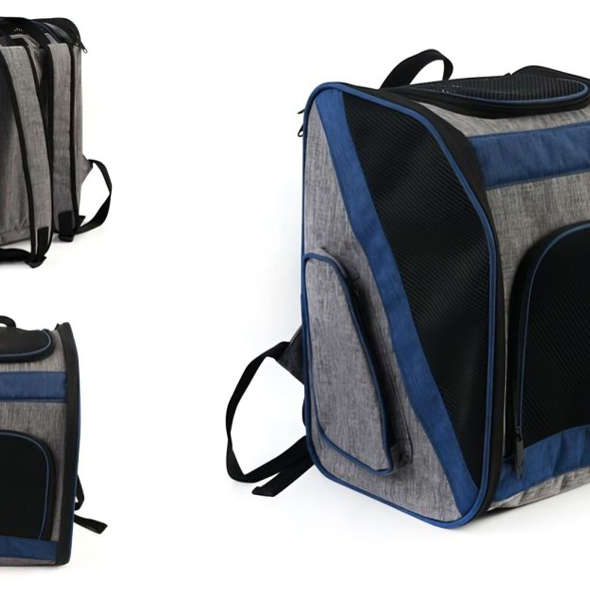 OEM - Mochila de Transporte Flexible con Ventilación para Gato 42x28x30 cm