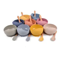 GENERICO - Bowl Con Cuchara Para Bebe