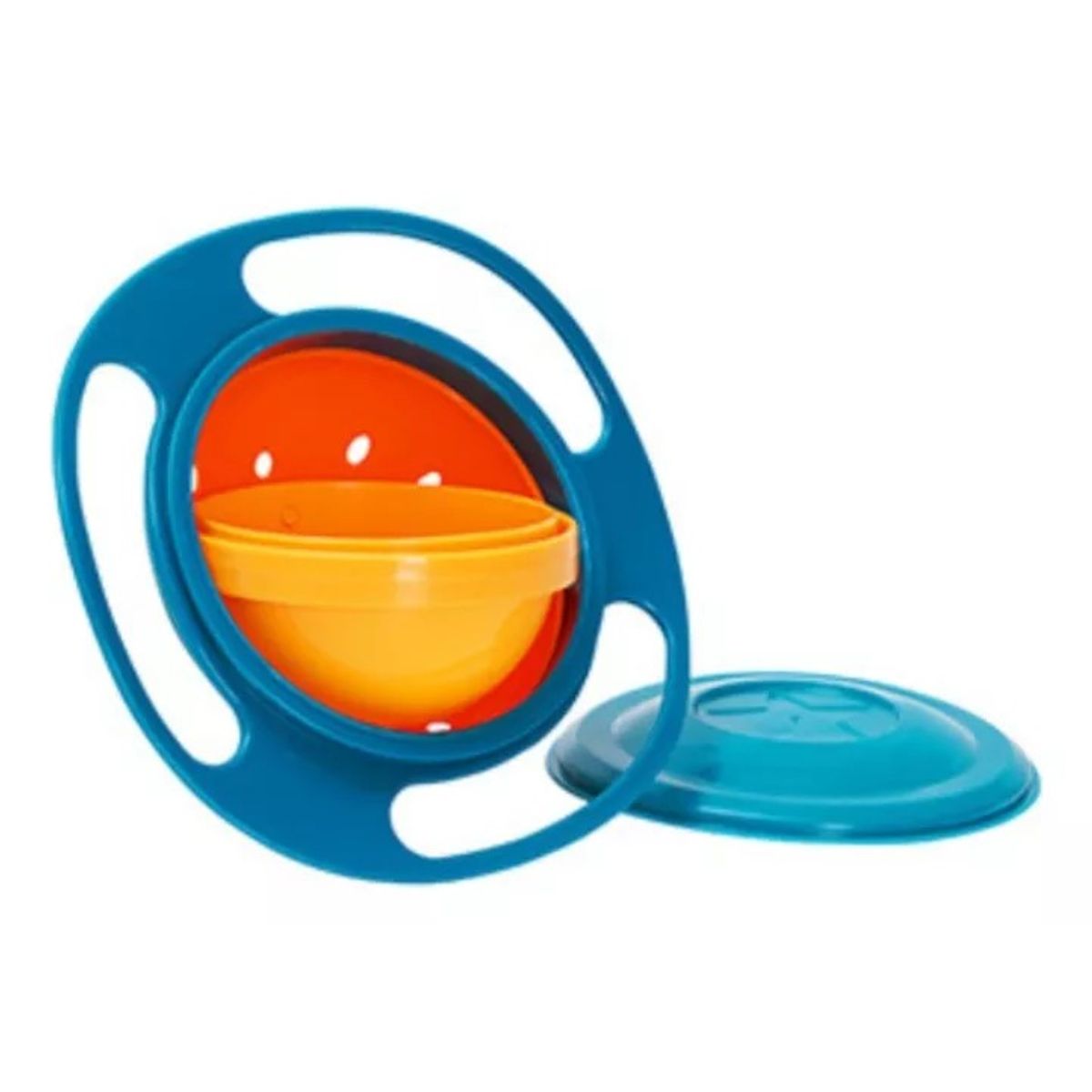 GENERICO - Plato Bowl 360° Antiderrame Para Bebé Guagua Antivuelco