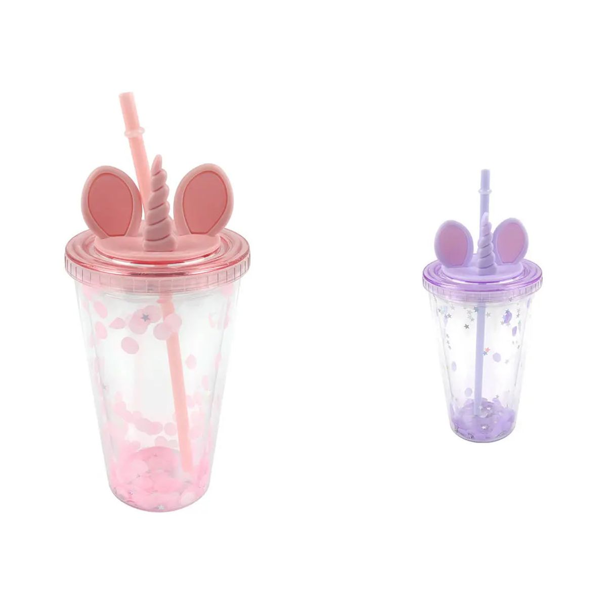 TOPSOC - Vaso Acrilico Unicornio 450ml