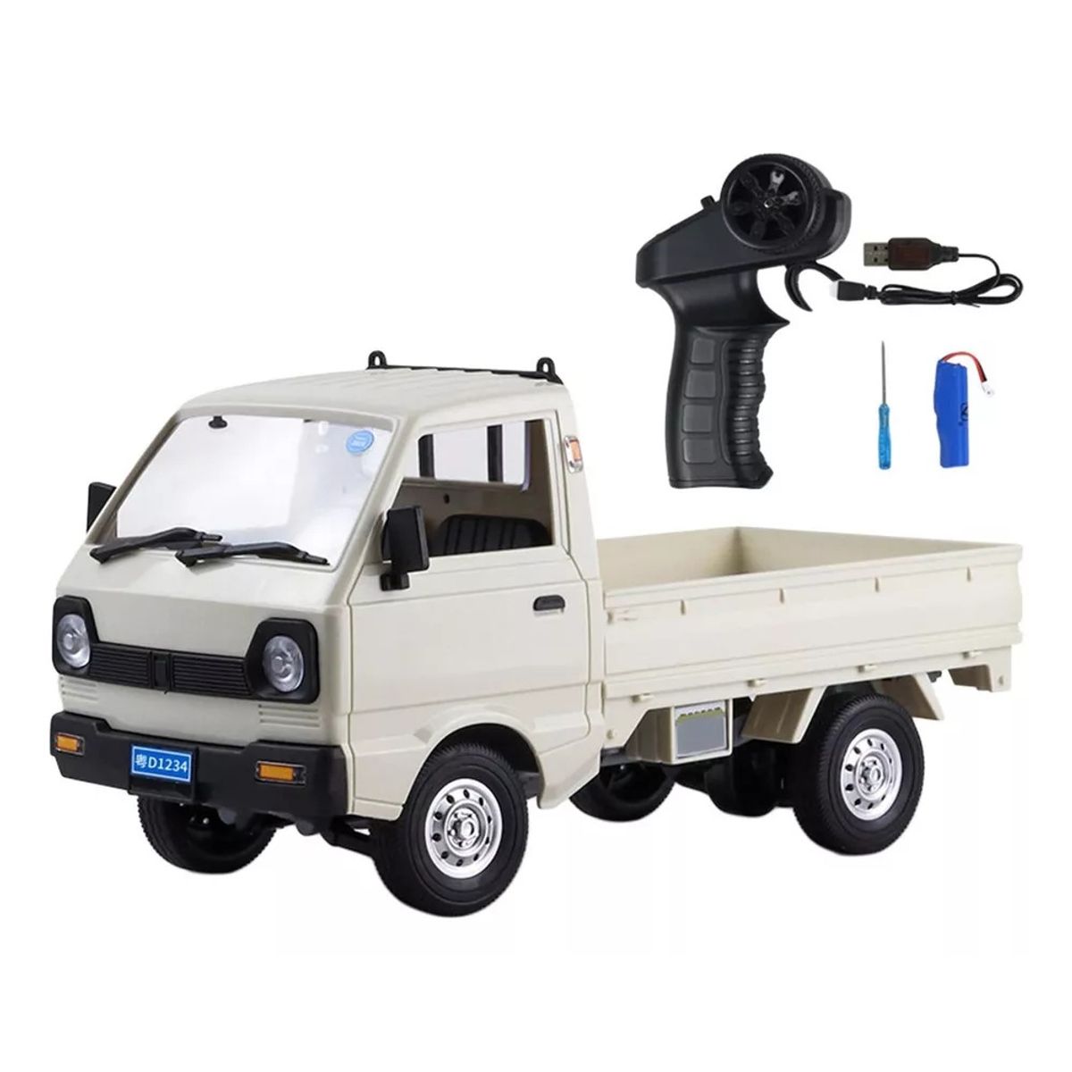 GENERICO - Carrito Furgon Control Remoto Camion Recargable