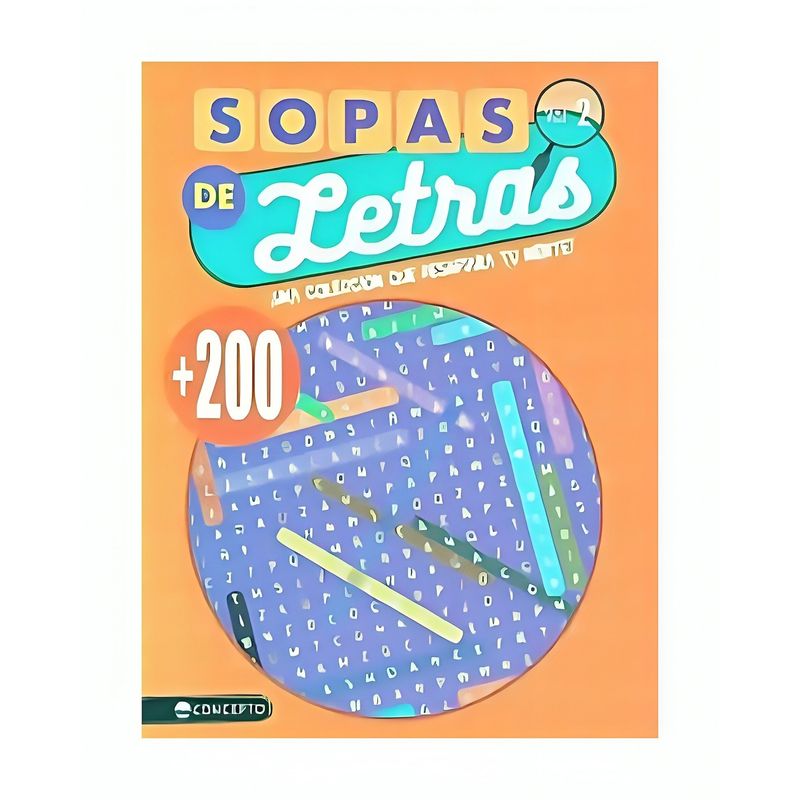 TOP10BOOKS - LIBRO 200 + SOPAS DE LETRAS VOL 2 / MOISÉS SALAMA / LATINBOOKS