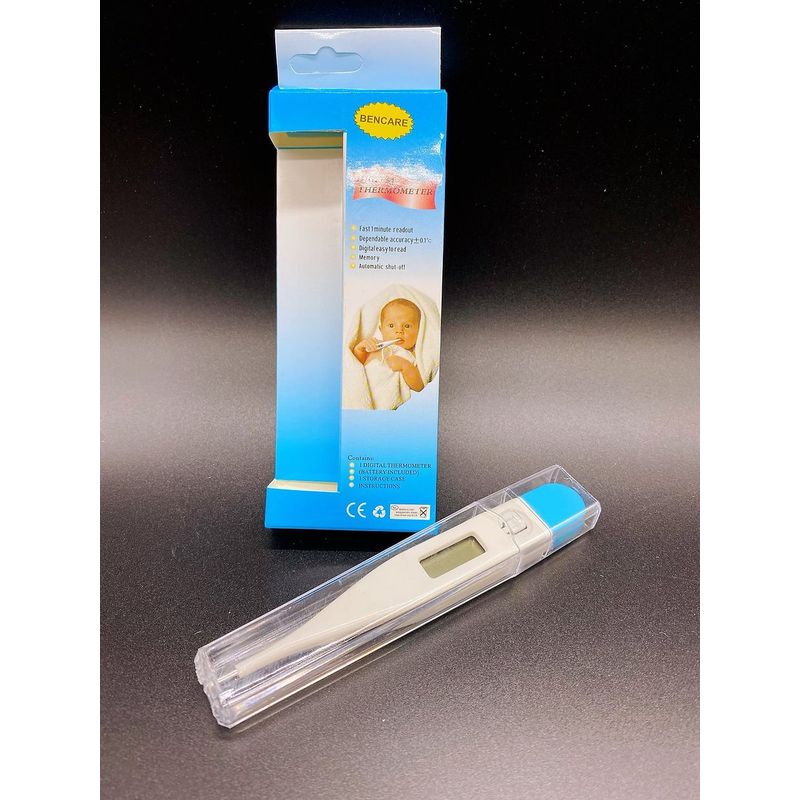 GENERICO - Termómetro Digital Punta Flexible Para Bebe Digital