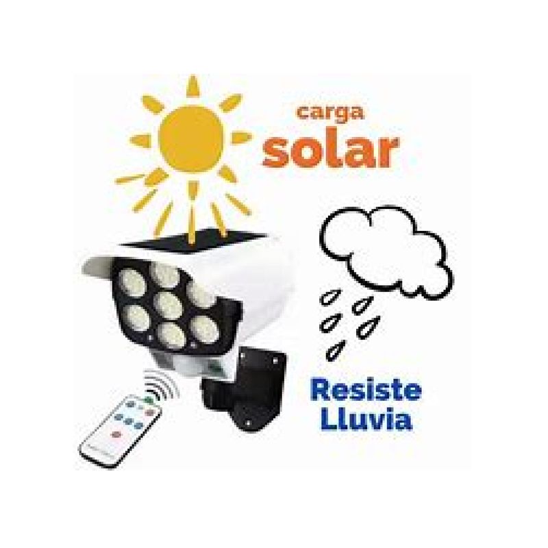 GENERICO - FOCO TIPO CAMARA SOLAR