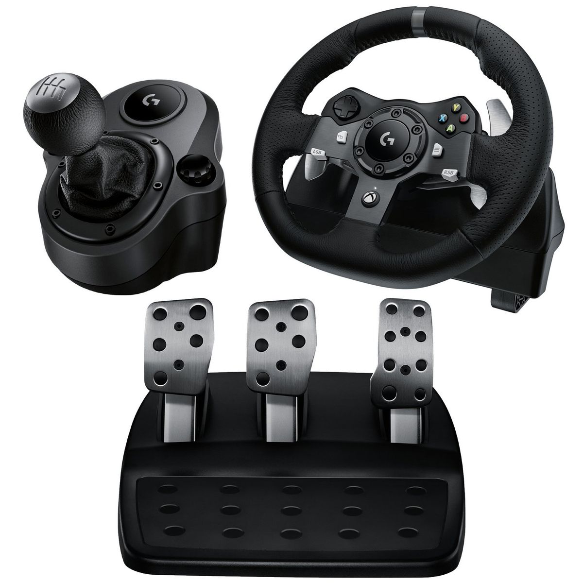 LOGITECH - Volante y Palanca Logitech G920 Para Xbox Series X-S Xbox One y Pc