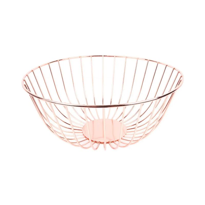 TOPSOC - Frutera o Panera Metalica Cobre 10x27cm