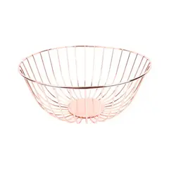 TOPSOC - Frutera o Panera Metalica Cobre 10x27cm