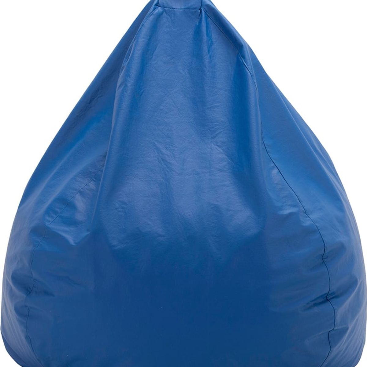 GENERICO - Pouf Pera Azul Ecocuero 100x120x120 Maxima Design