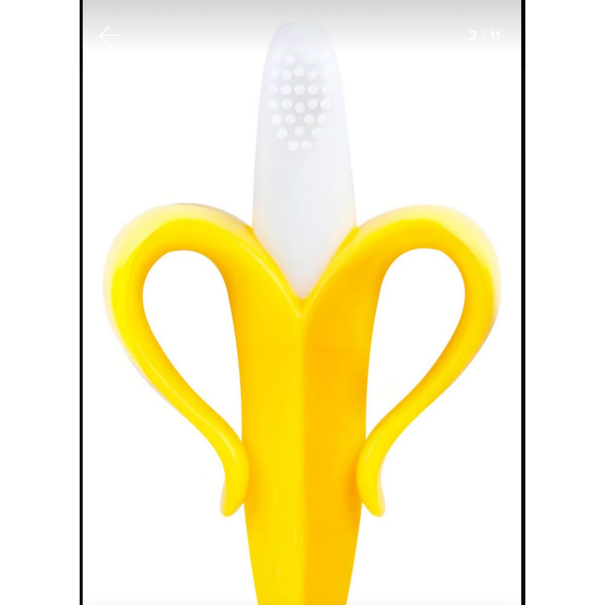 GENERICO - Banana  Para Bebés juguete