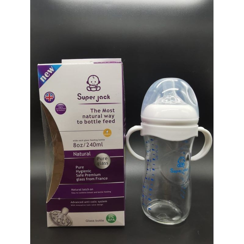 GENERICO - Mamadera de Vidrio 120 Ml Biberon
