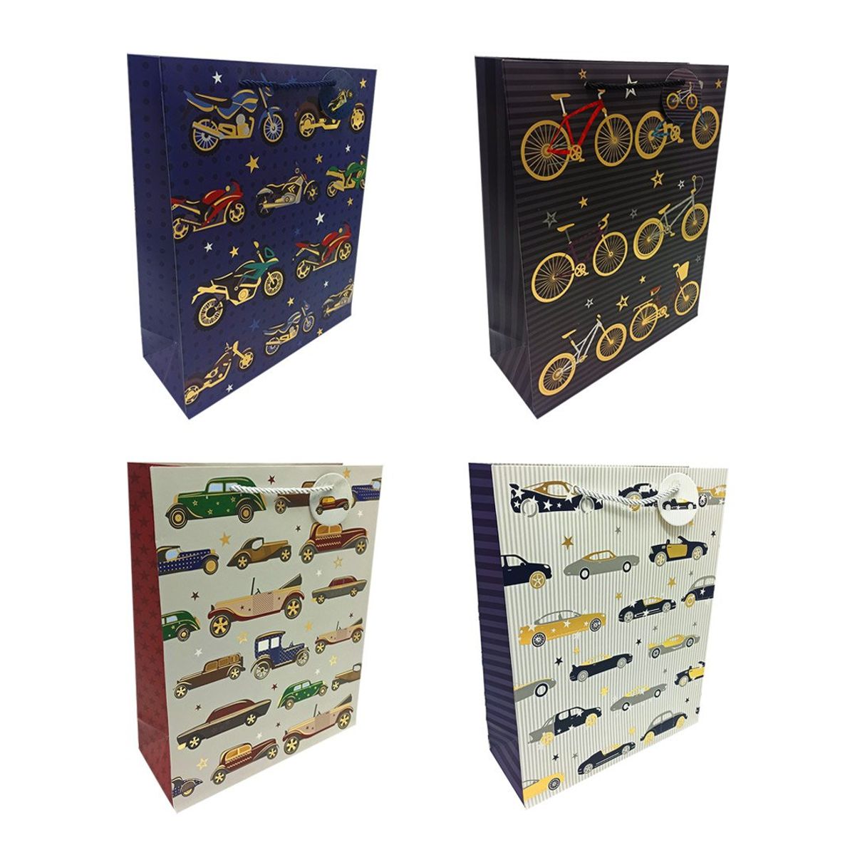 GENERICO - BOLSA DE REGALO VEHICULOS 18X23 X1UNI