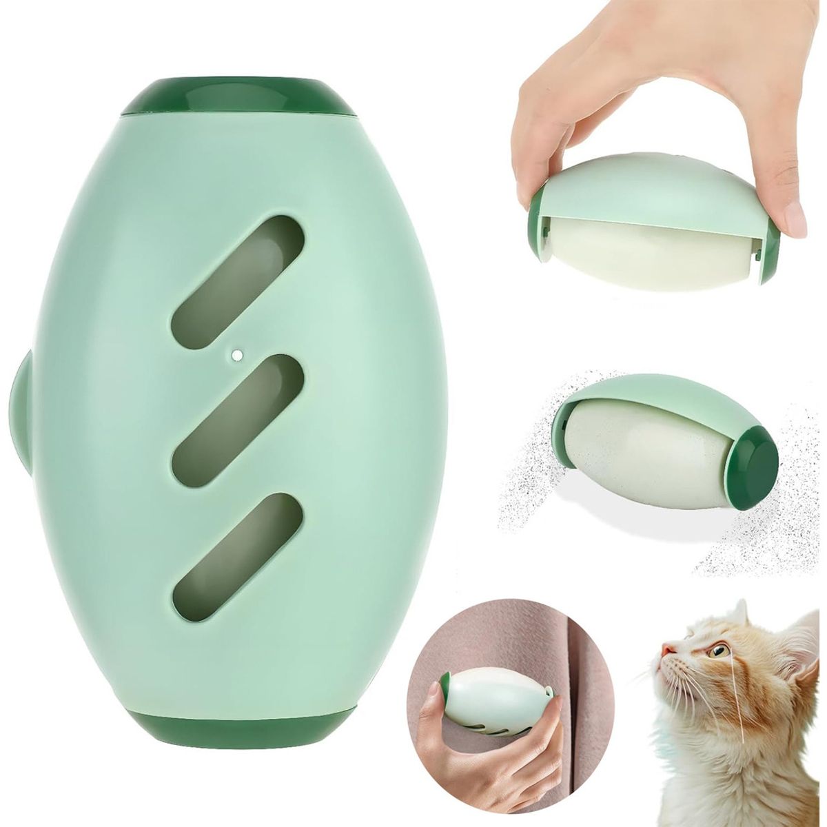 EVERSO - Rodillo Quita Pelusa Pelo De Mascotas Lavable Reutilizables