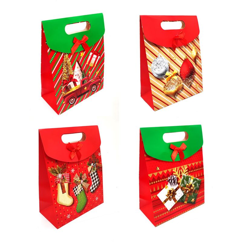 GENERICO - BOLSA DE REGALO VELCRO NAVIDAD 165X125 X1UNI