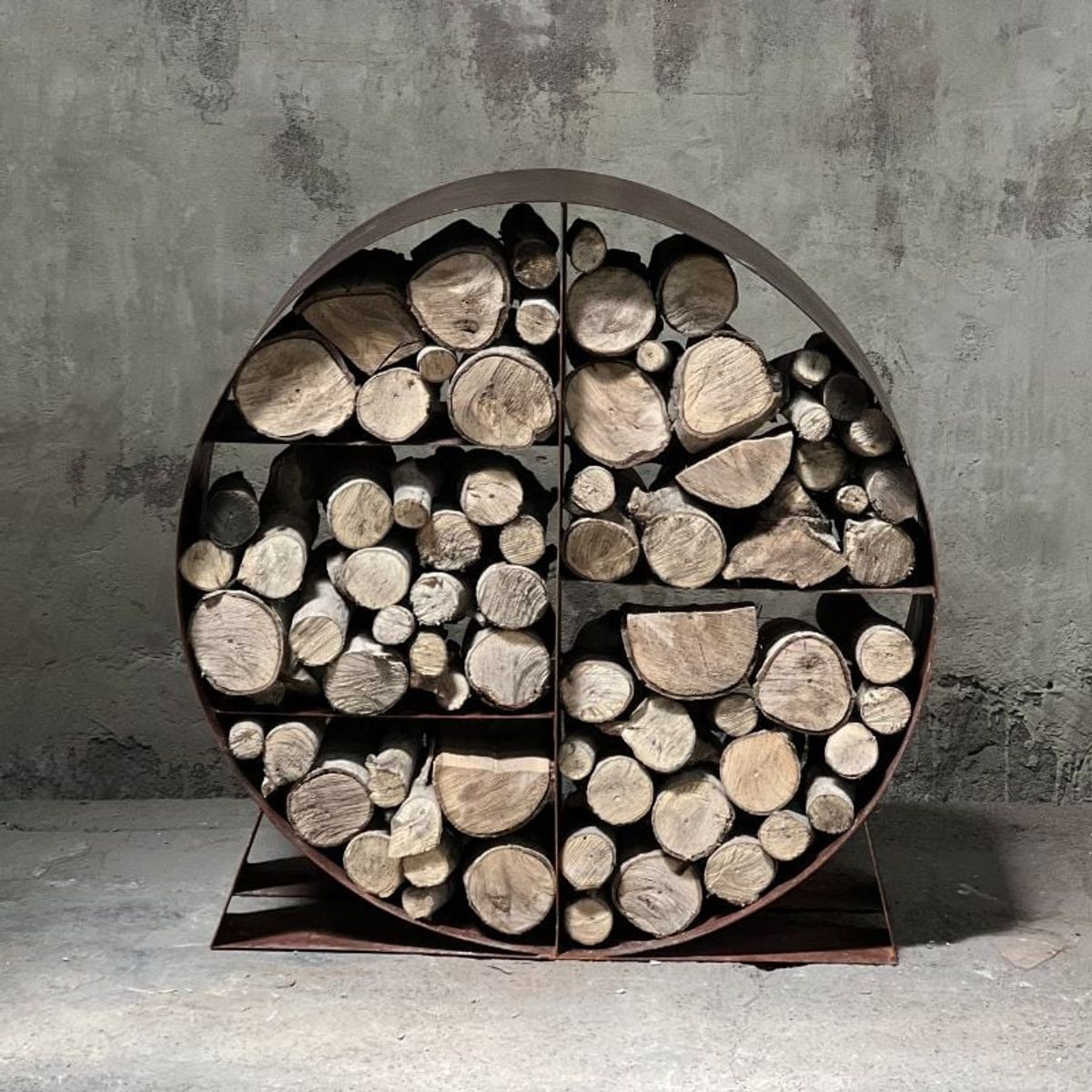GENERICO - Leñera Redonda en Fierro