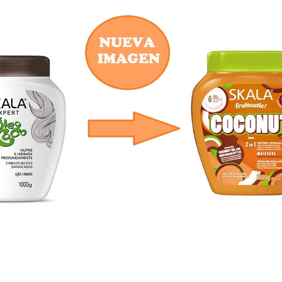 SKALA - MASCARA ACEITE DE COCO 1000 G SKALA