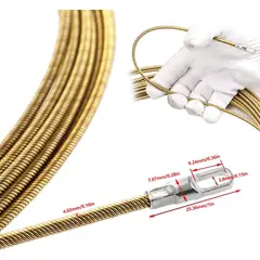 GENERICO - Laucha Pasacables De 15m En 4mm Atrapa Cables