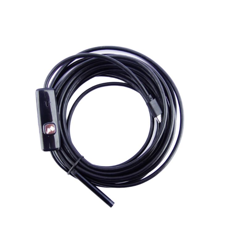 GENERICO - Cámara Endoscopica para Smartphone con Cable de 5 Metros. OTG + Tipo C