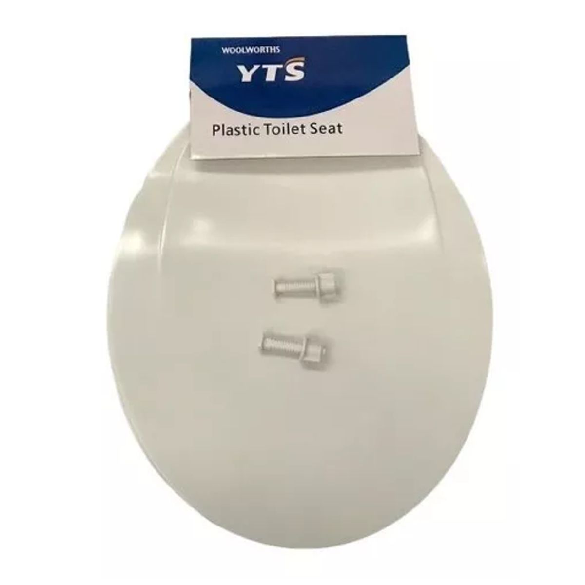 GENERICO - Tapa Asiento Baño Para Wc Blanca Universal Yts Y00393 Cierre Lento