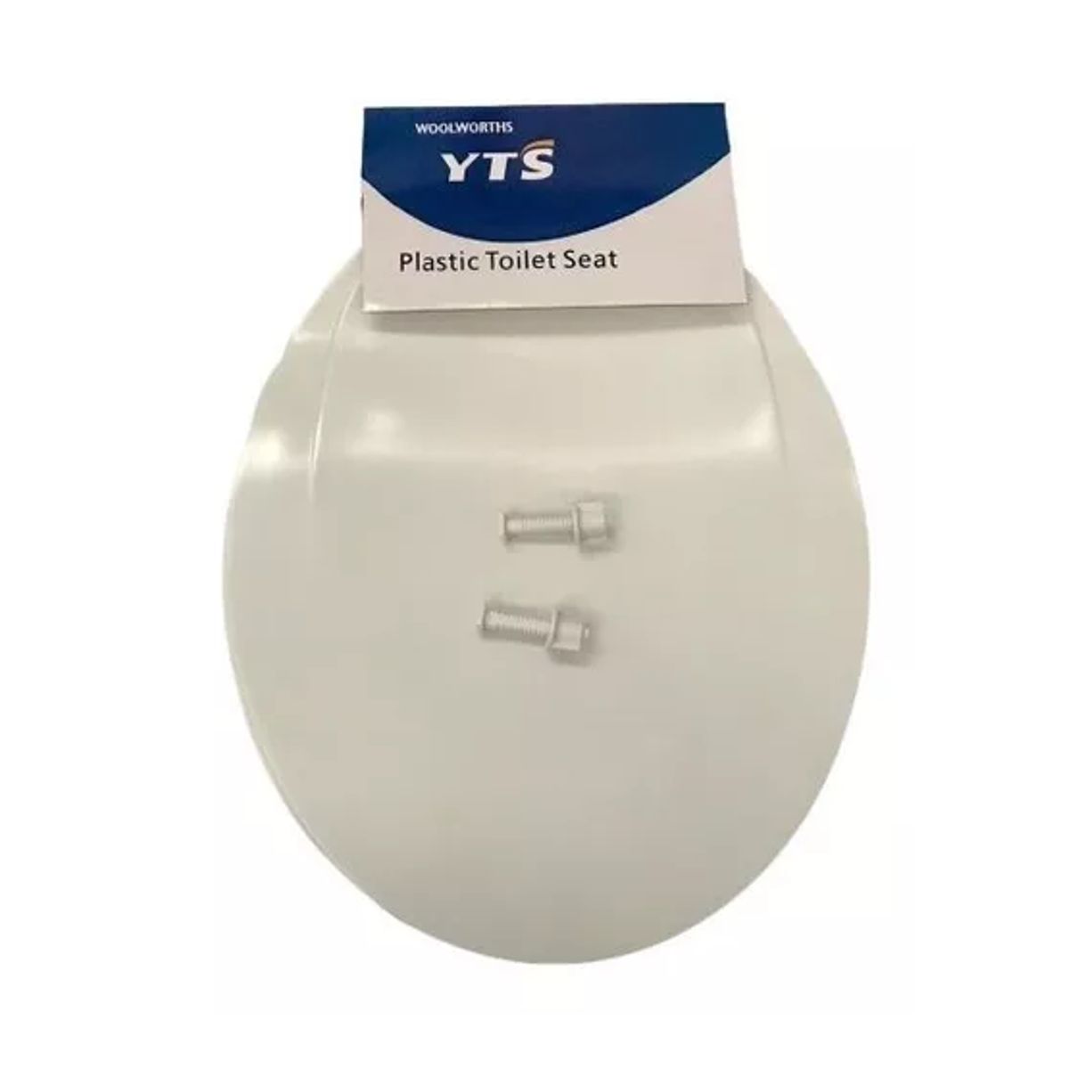 GENERICO - Tapa Asiento Baño Para Wc Blanca Universal Yts Y00393 Cierre Lento