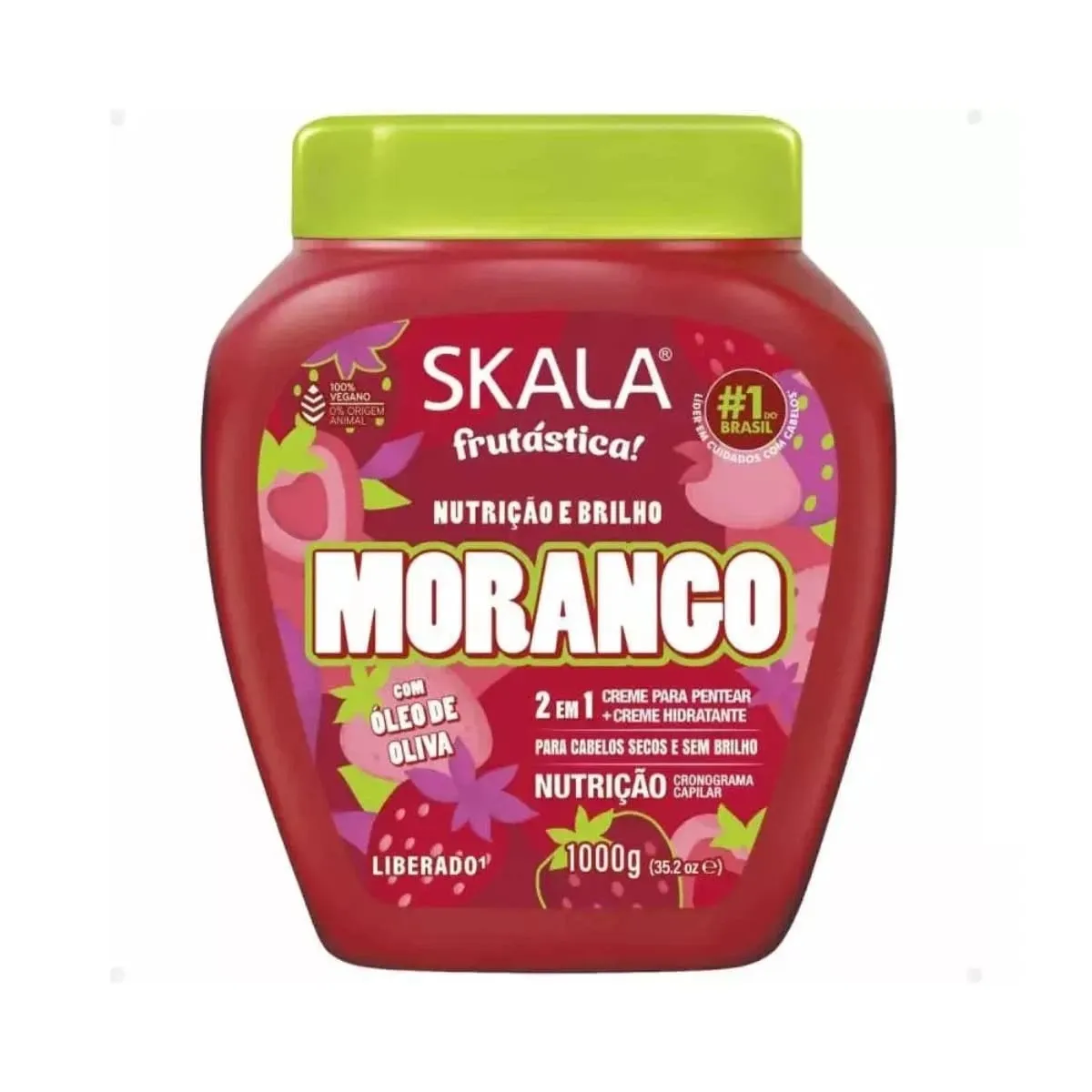 SKALA - MÁSCARA MORANGO 1000 G SKALA