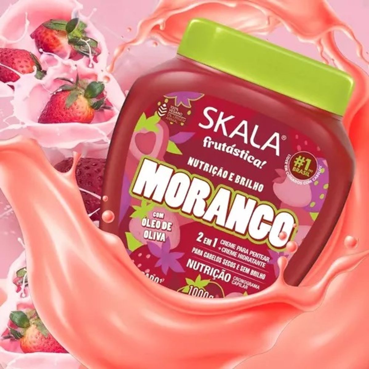 SKALA - MÁSCARA MORANGO 1000 G SKALA