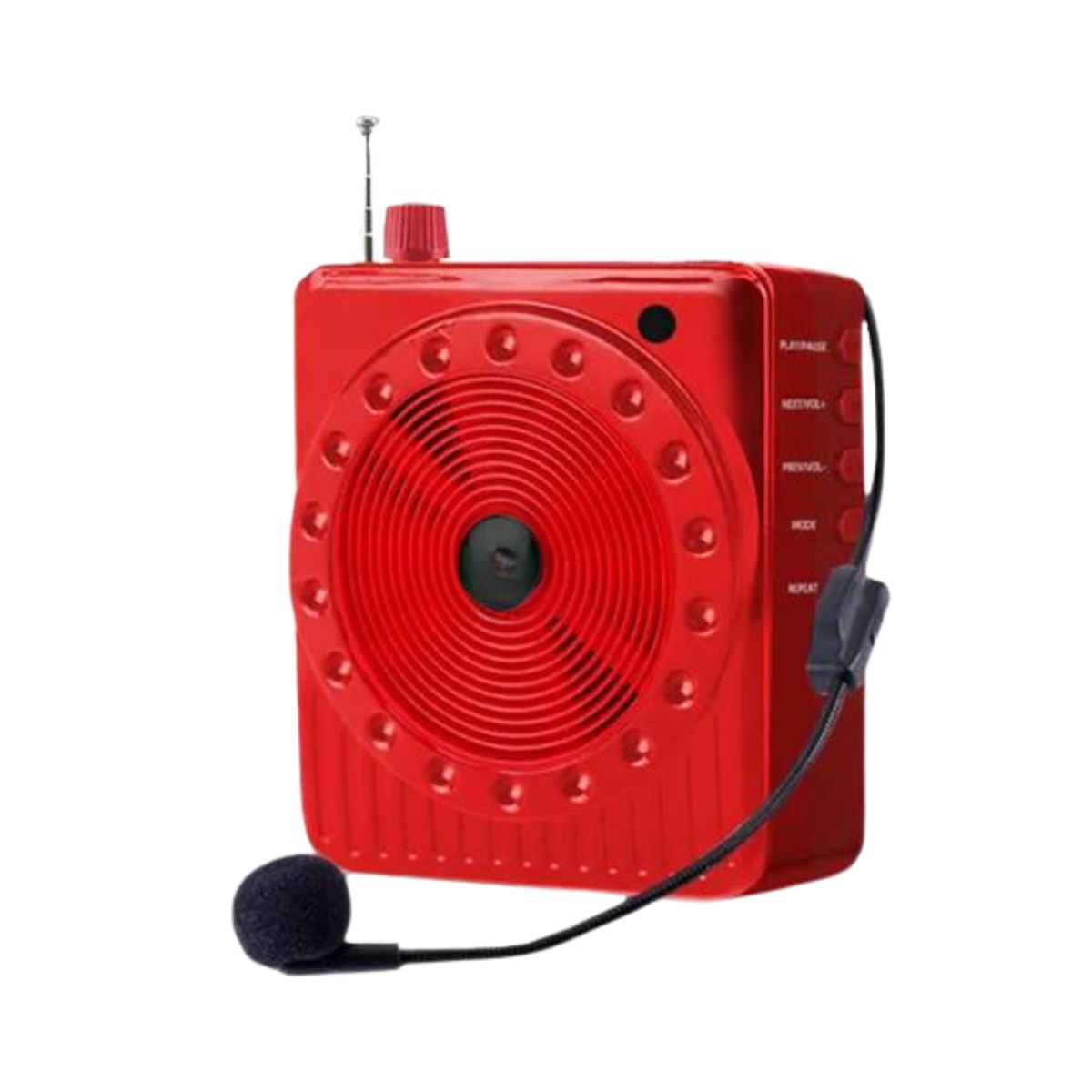 GENERICO - Parlante Micrófono Grabadora Multifunción Megáfono Portátil