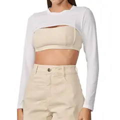 COLCCI - Blusa Tela Manga Larga