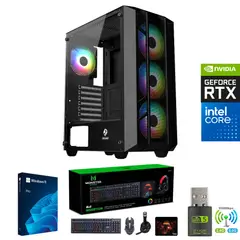INTEL - Pc Gamer Core i5-12400F - 32GB RAM - RTX 4060 - 2TB - Wifi - PRO