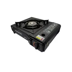 GENERICO - Cocina Encimera A Gas Camping 1 Hornilla BDZ-155 Negro
