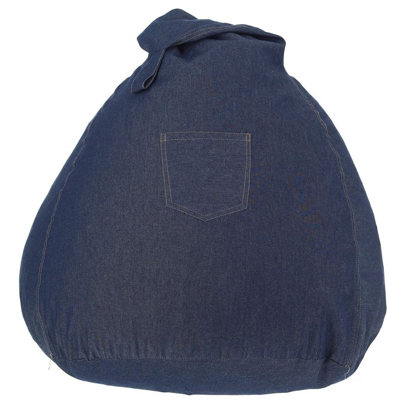 GENERICO - Pouf Pera Jeans 100x80x80 cm Máxima Design