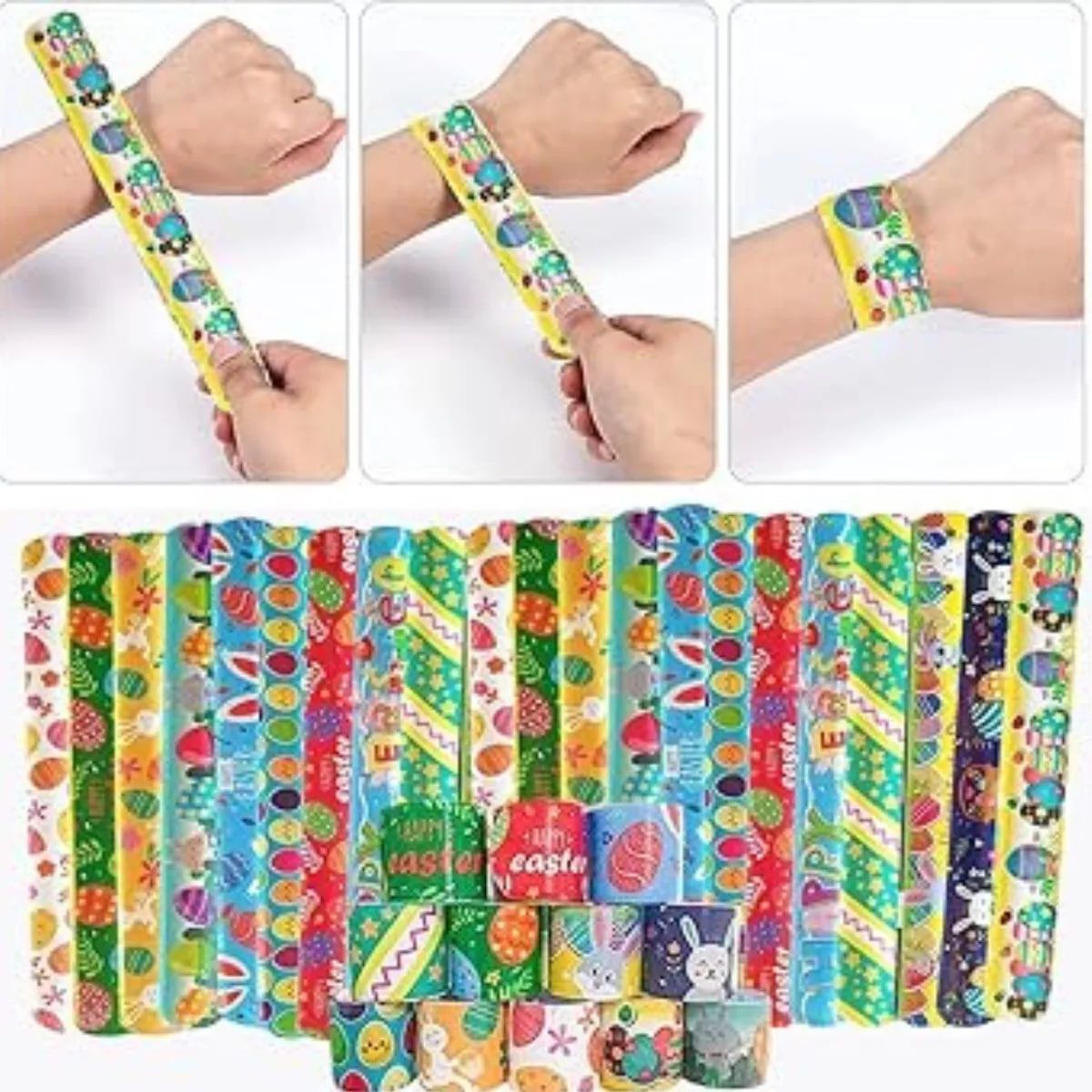 ADETEC - Brazaletes Para Eventos 30 Pulseras Adetec Diseño Infantil