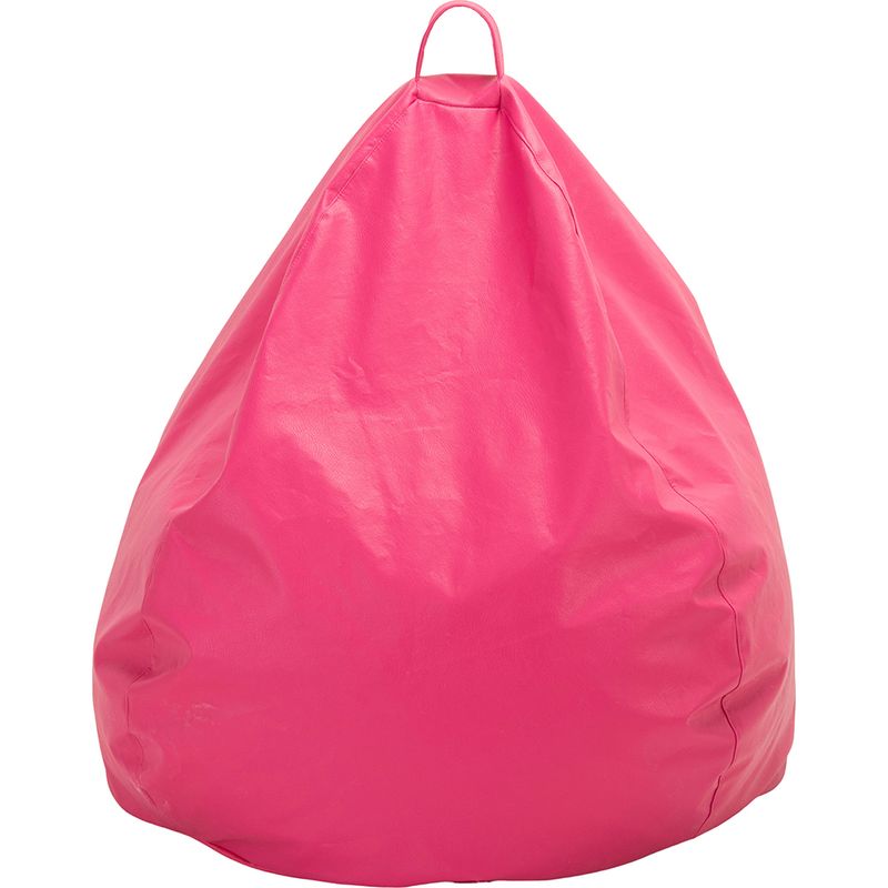 GENERICO - Pouf Pera Rosada Eco Cuero 100x80x80 cm Máxima Design