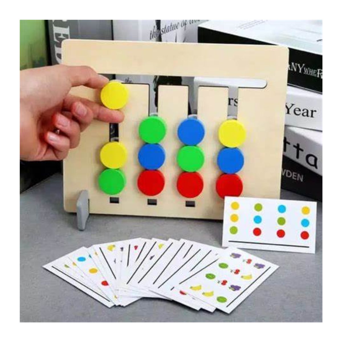 OEM - JUEGO DE PENSAMIENTO LOGICO COLORES MONTESSORI