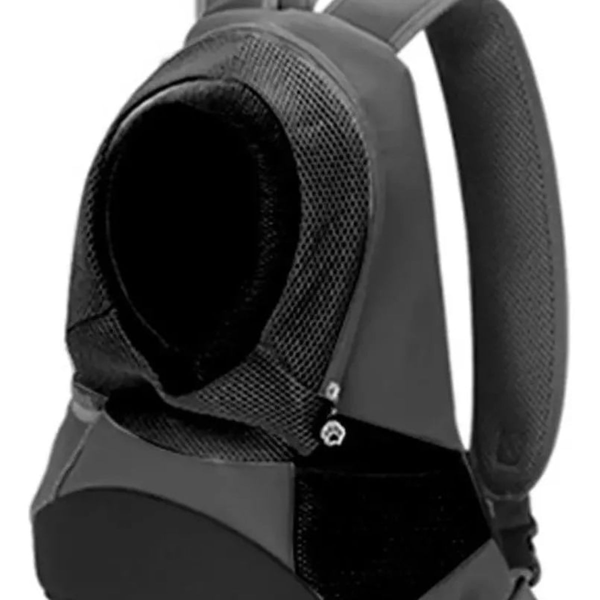 DEFENSOR FOREVER - Mochila Transportadora Para Mascotas Perros Gatos Negro