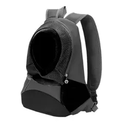 DEFENSOR FOREVER - Mochila Transportadora Para Mascotas Perros Gatos Negro