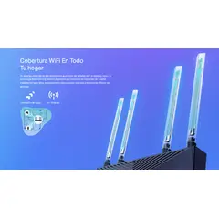 TP LINK - Router Tp-link Archer Ax53 Gigabit Wi-fi 6 Ax3000 One-mesh