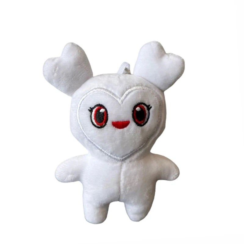 GENERICO - Peluche Llavero Lovely Twice Blanco Kpop