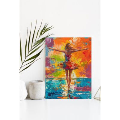 Imagen 2 del producto Cuadro Canvas Imagen Mujer en lienzo 85x55 cm