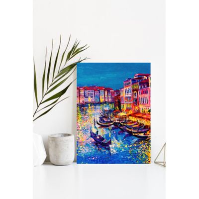 Imagen 2 del producto Cuadro Canvas Imagen Italia en lienzo 85x55 cm