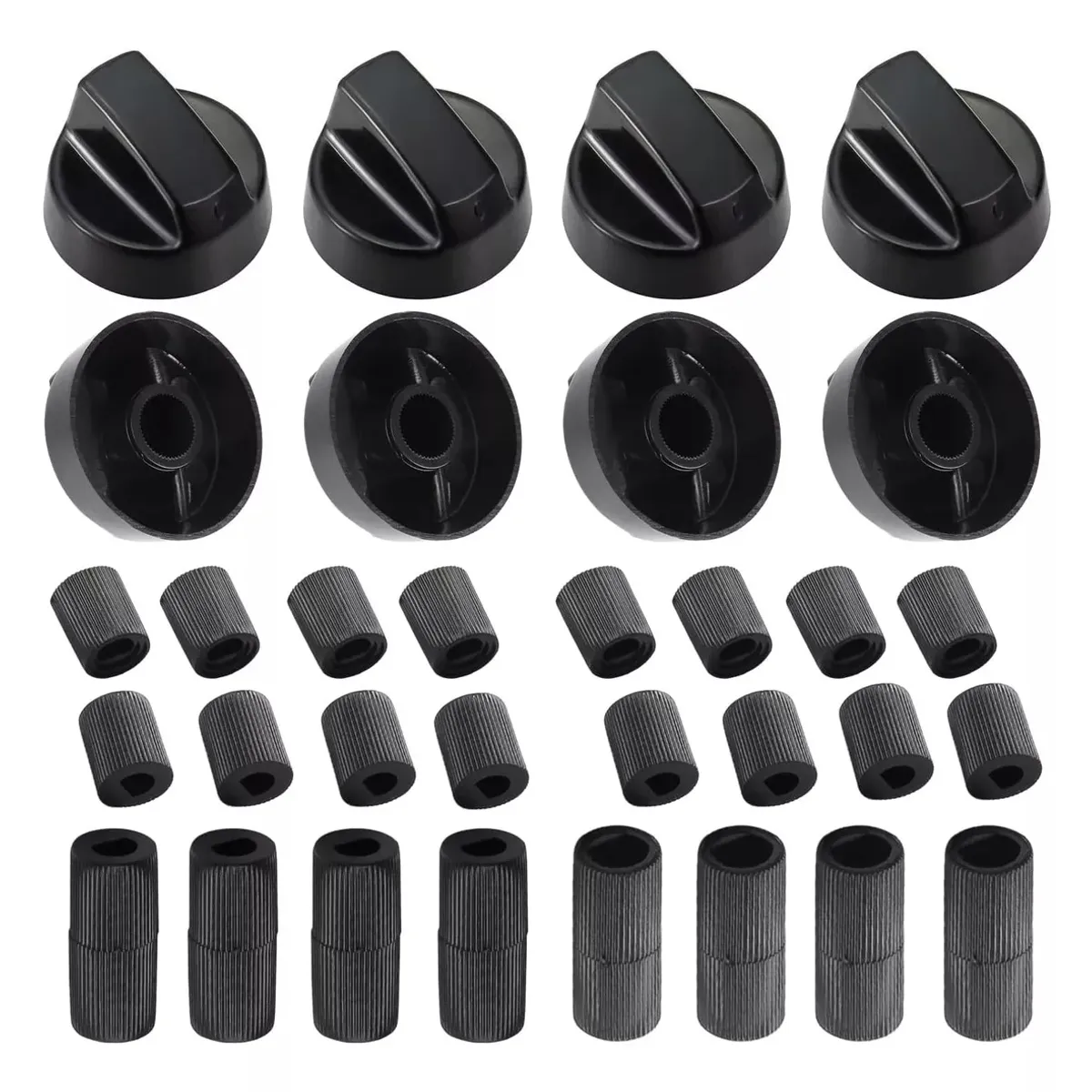 KUANGYE - Pack 4 Unidades Perillas Encimeras Y Hornos, Adapable