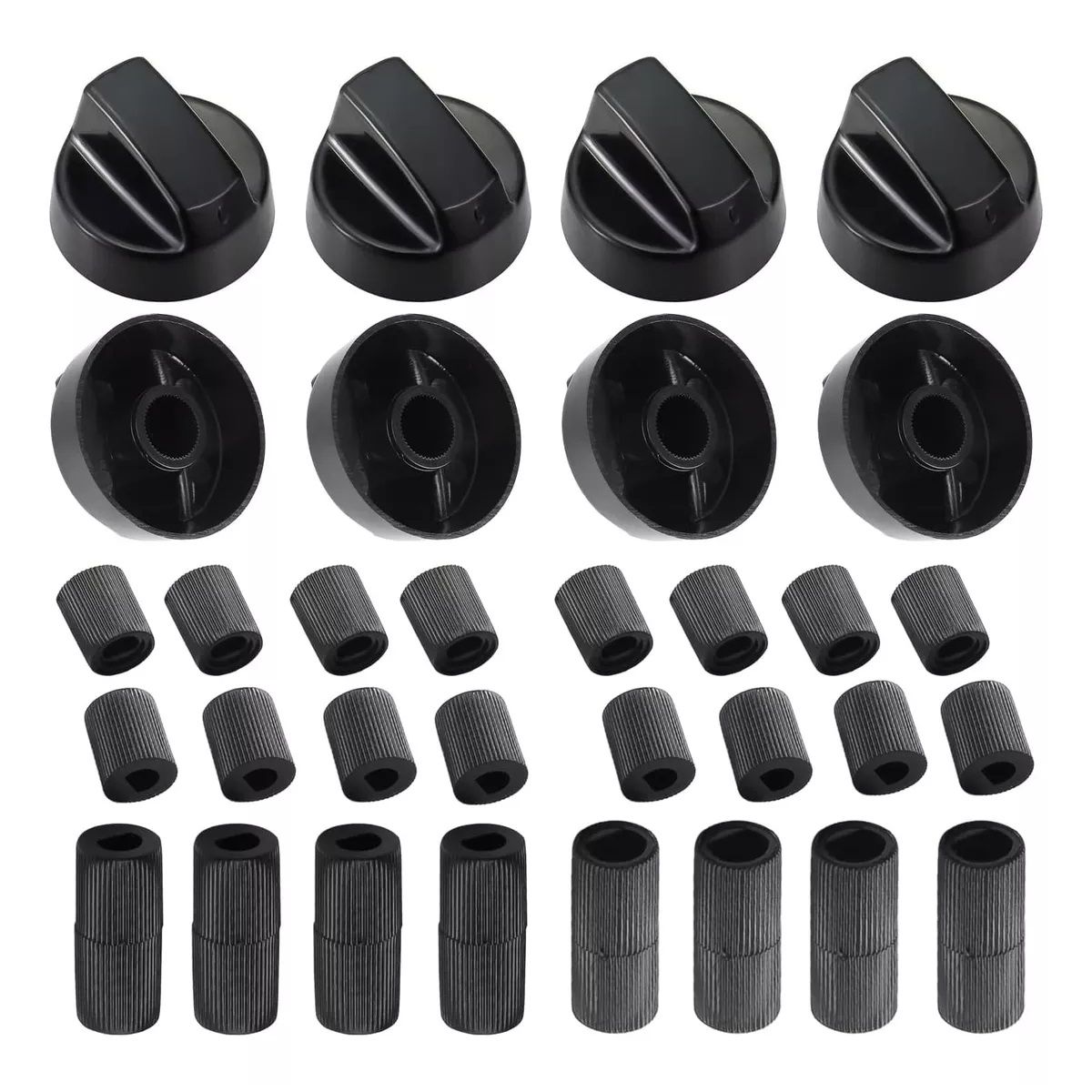 KUANGYE - Pack 4 Unidades Perillas Encimeras Y Hornos, Adapable