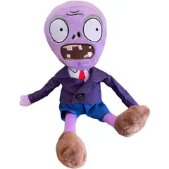 GENERICO - Peluche Zombie Morado de linea Plantas vs Zombies